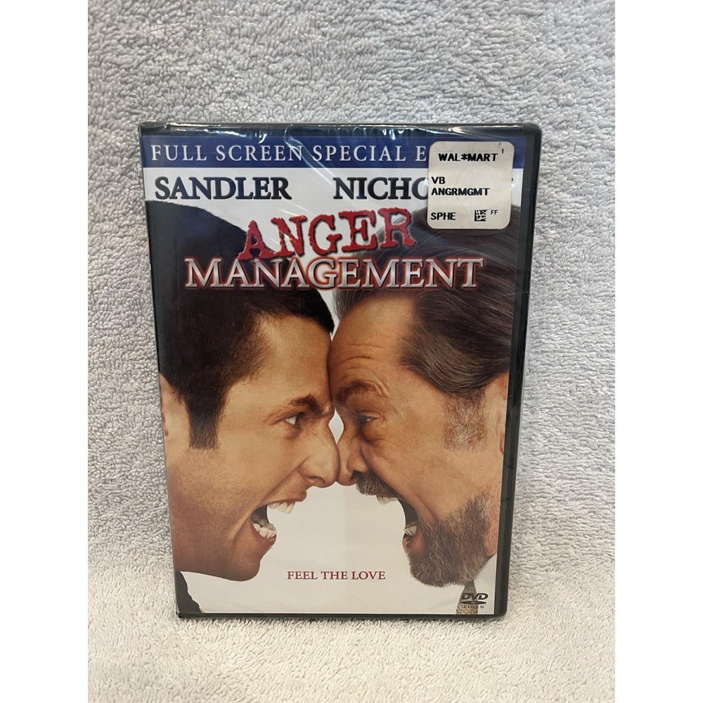 Anger Management (DVD, 2003, Full‎ Screen Special Edition) NEW SEALED